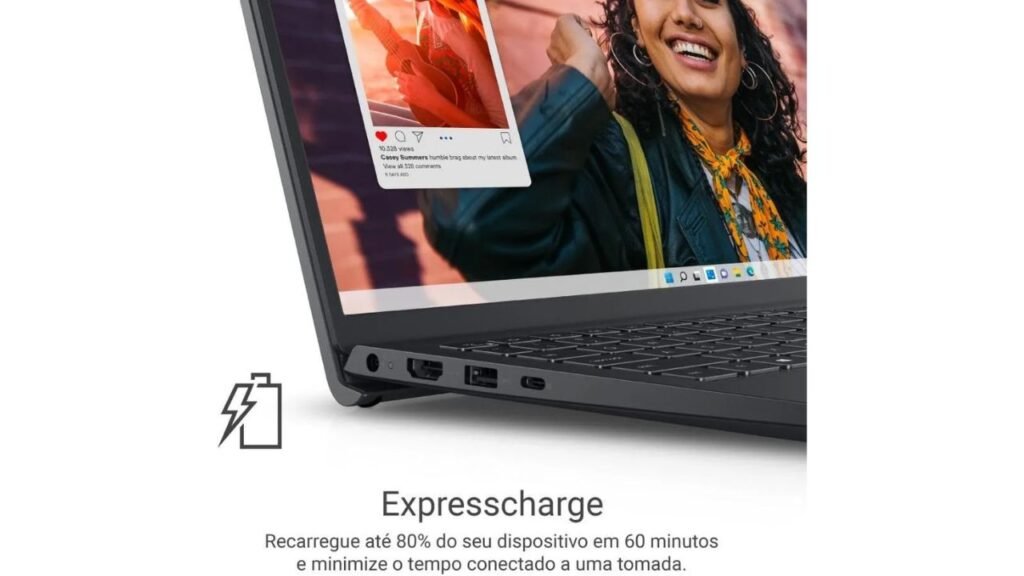 Notebook Dell Inspiron I15-I1300-M80P 15.6