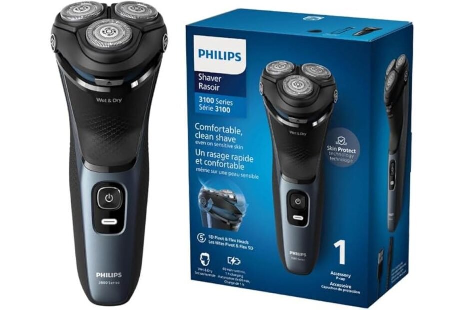 hilips Barbeador Elétrico Masculino Cabeças Flexíveis 5D