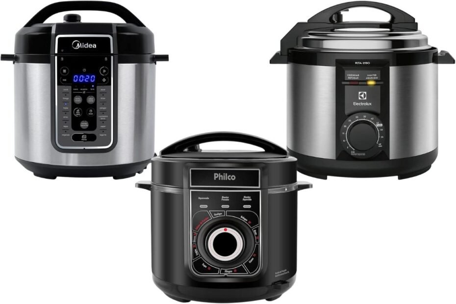 panelas de pressão eletrica