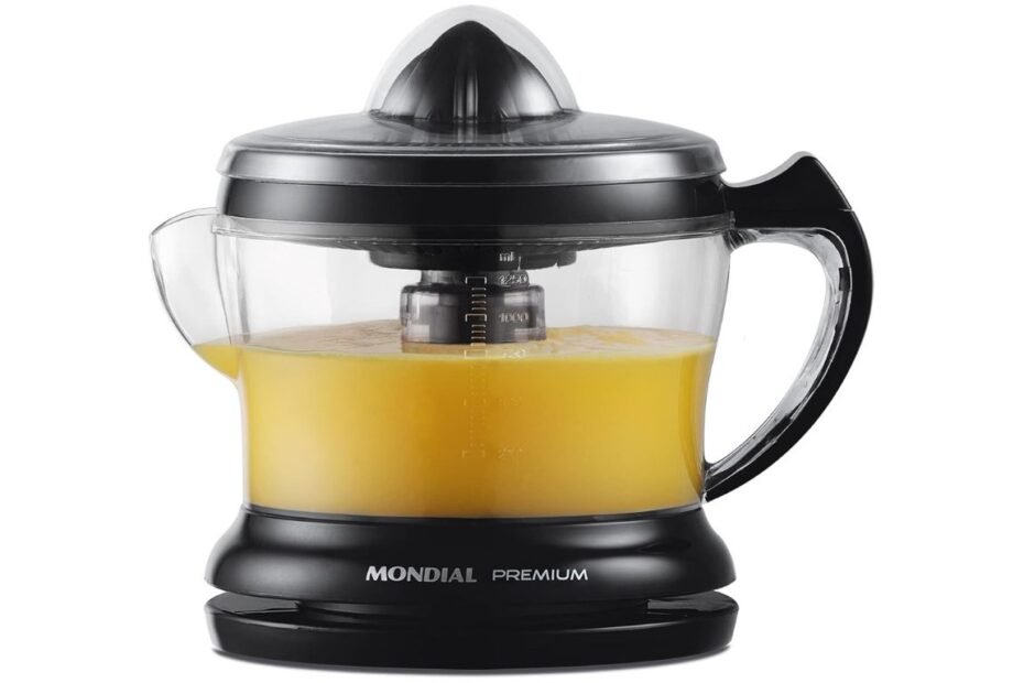 Espremedor Premium, Mondial, Preto, 30W, 110V