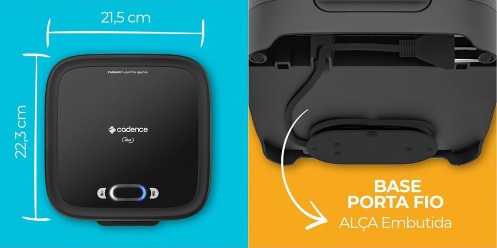 Sanduicheira Elétrica Cadence Click (22)