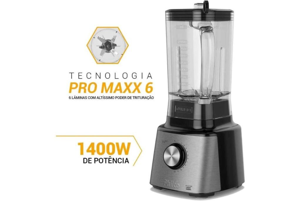 Liquidificador Philco Turbo 3L 1400W