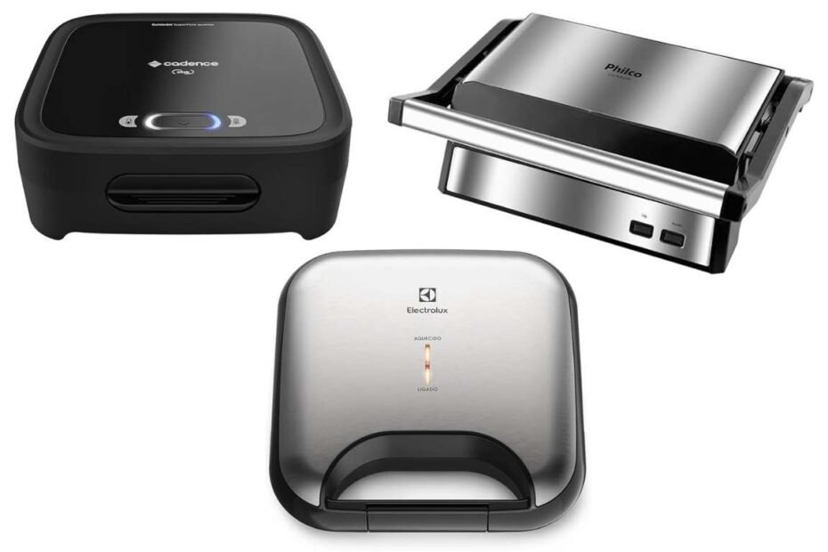 sanduicheiras elétricas