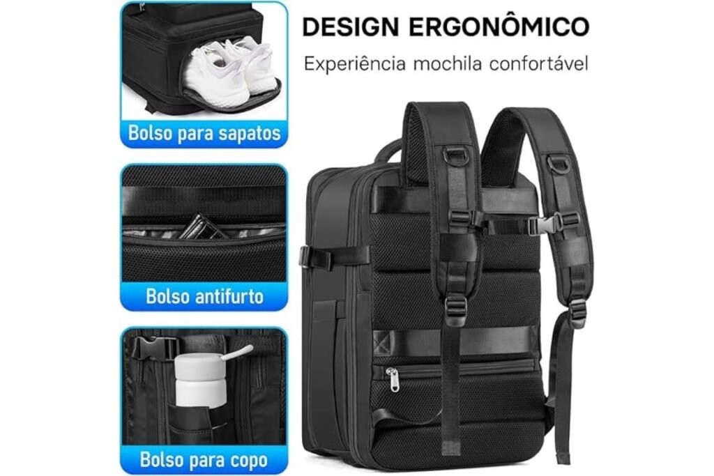 A Romantic Crown Mochila de Viagem 