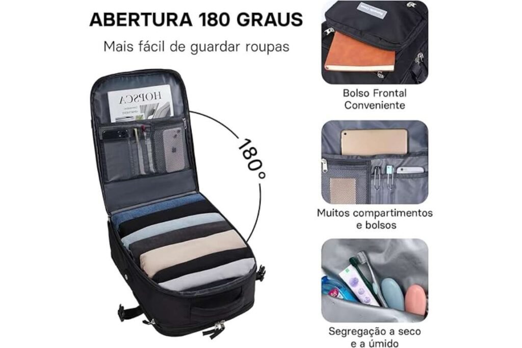 A Romantic Crown Mochila de Viagem 