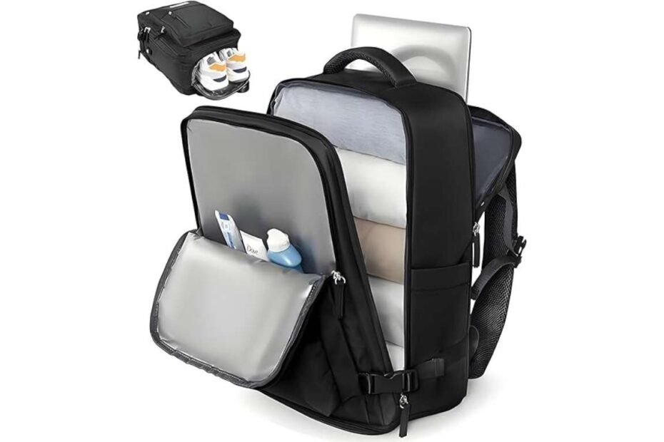 A Romantic Crown Mochila de Viagem Expansível Avião Grande