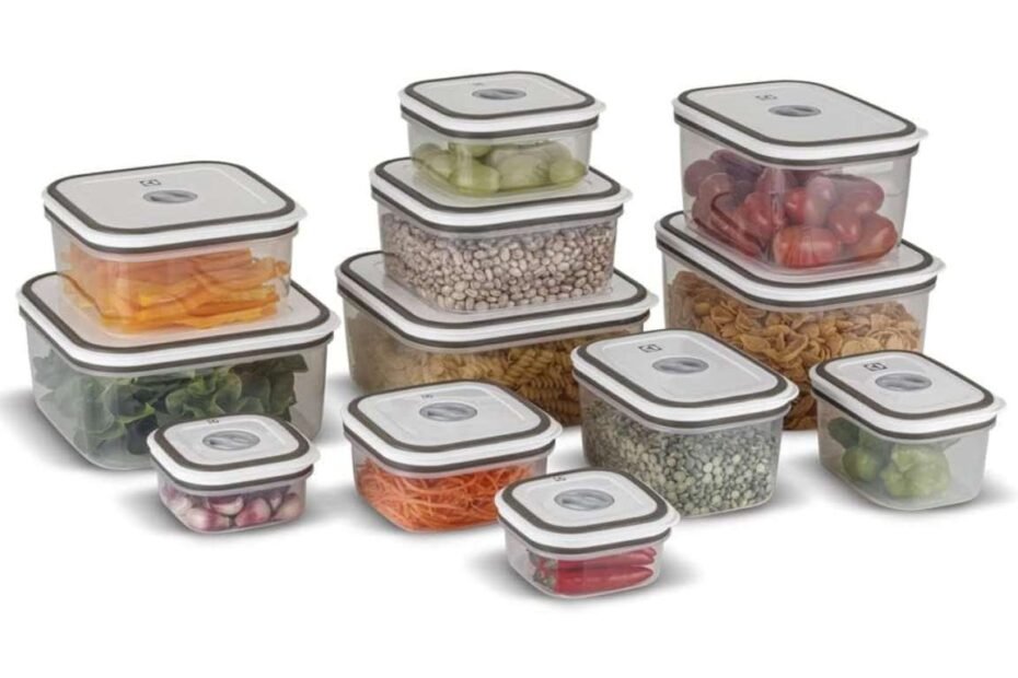 O Kit 12 Potes Herméticos Electrolux