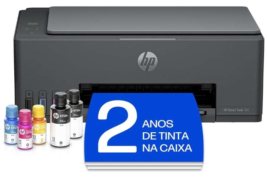 Impressora Tank HP Smart Tank 581